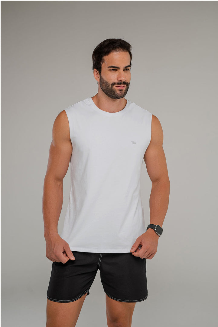 T Shirt Masculina Branca